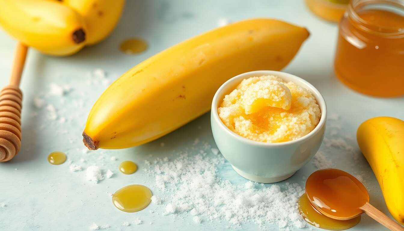 Astuces éclat : gommage banane pour une peau radieuse !