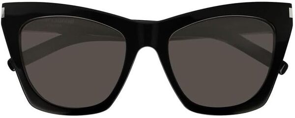 Saint Laurent SL 214 KATE-001 55 Lunettes de soleil pour femme Noir/gris