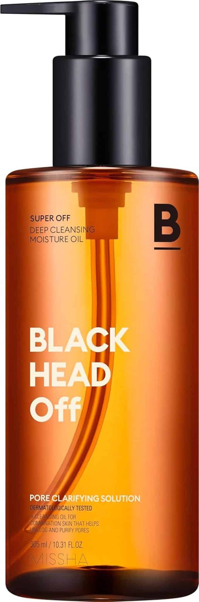 Test de l'huile nettoyante Missha Super Off Blackhead Off : efficacité anti-points noirs