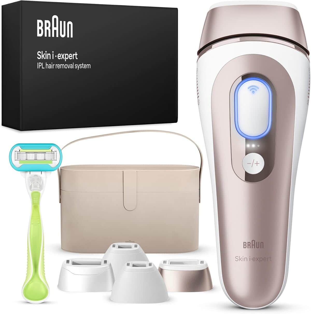 Test : épilateur intelligent Braun Skin i·expert PL7387