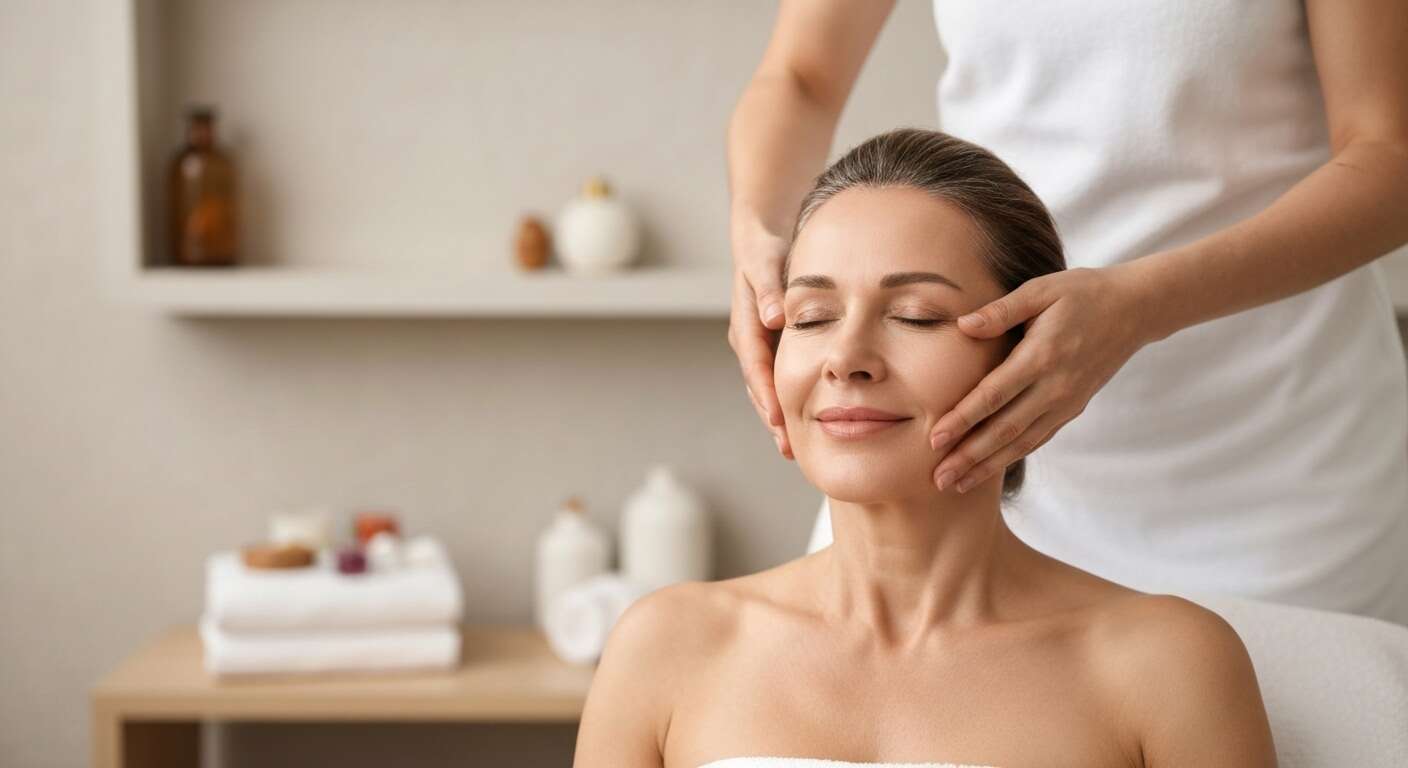 Routine anti-âge : massage facial pour effacer les rides naturellement