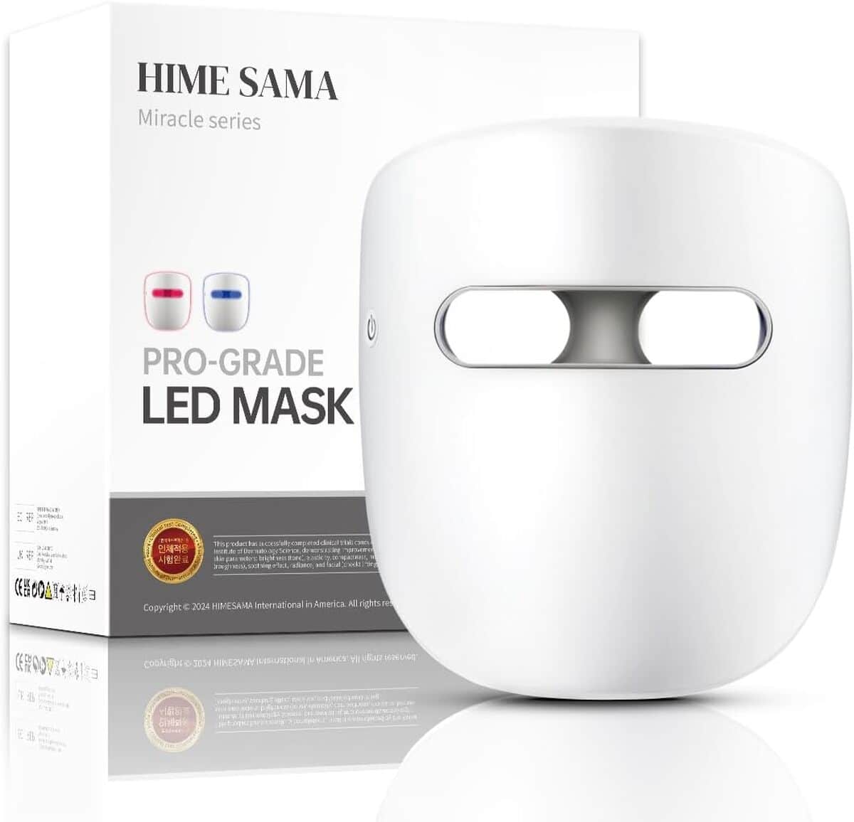 Test : hime Sama Miracle MAX RB-018, masque led anti-âge και éclat