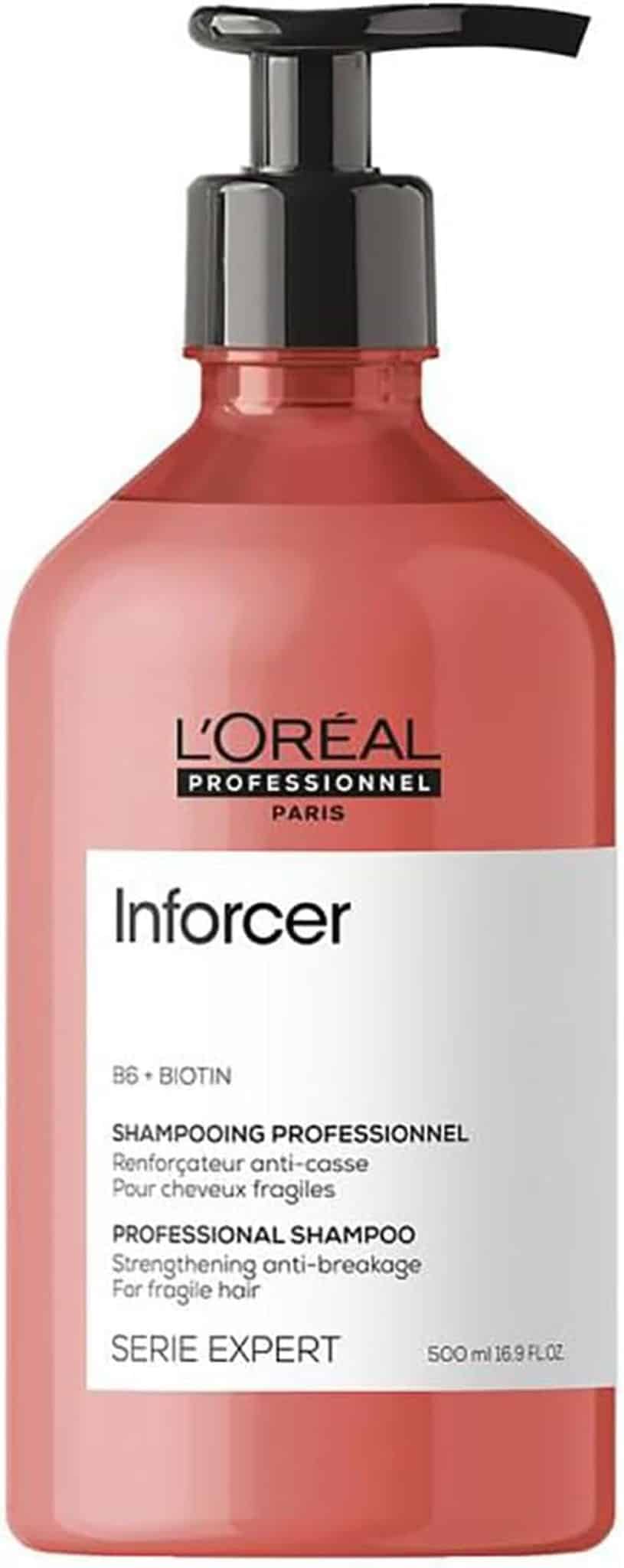 Test : l'oréal professionnel, shampoing Inforcer pour cheveux abîmés