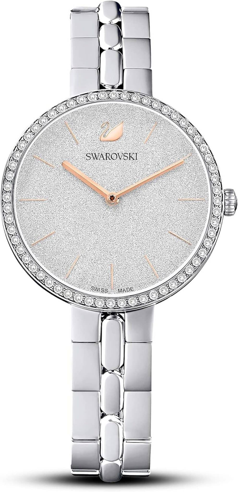 Avis montre Swarovski Cosmopolitan, bracelet ton argenté