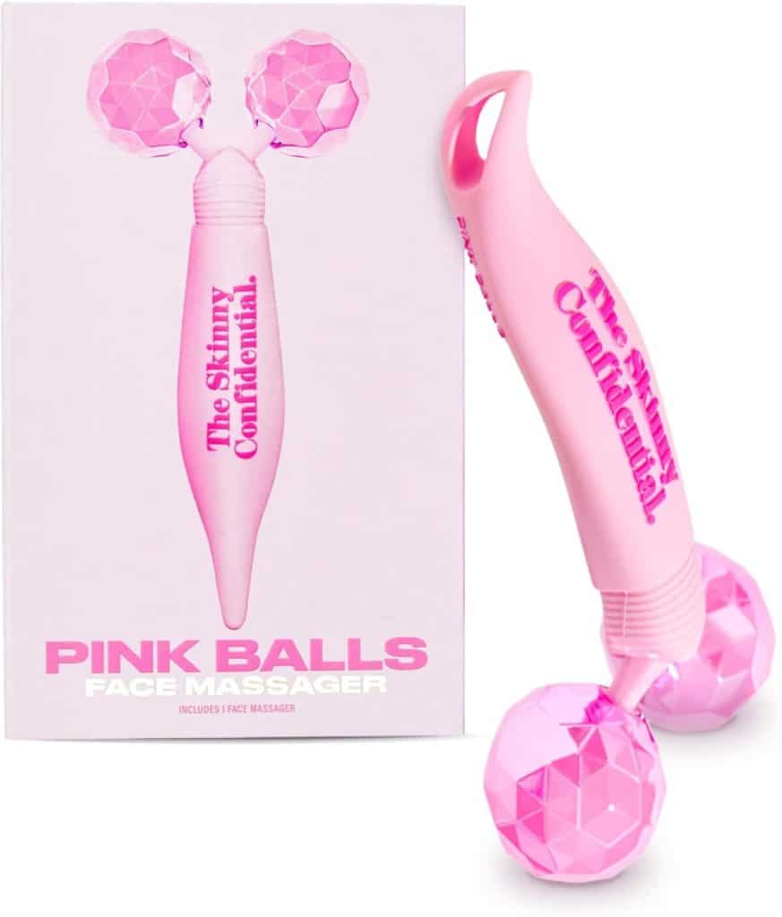 Avis sur le masseur de visage Pink Balls de The Skinny Confidential