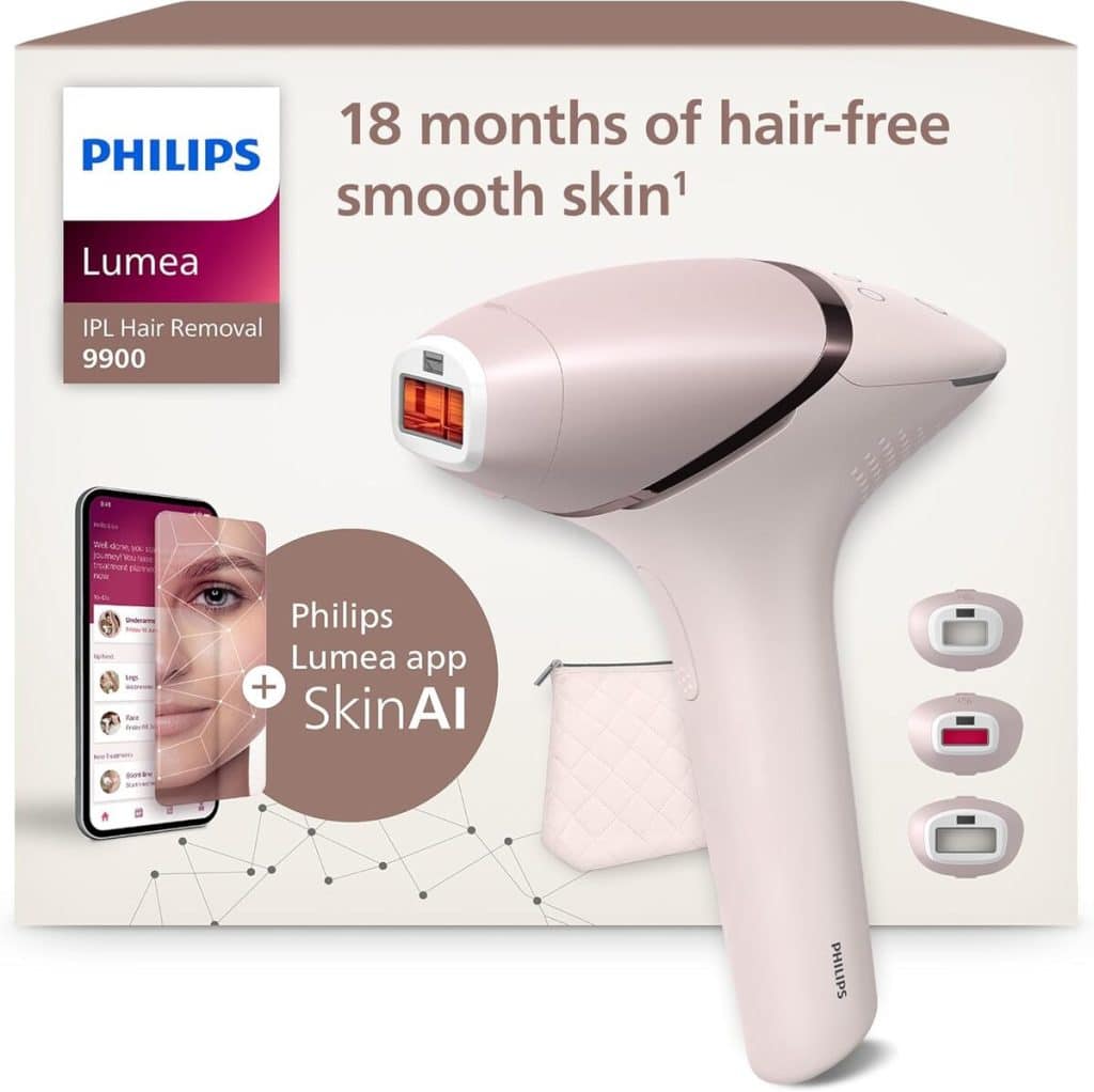 Test de l'épilateur Philips Lumea 9900 : performance et polyvalence