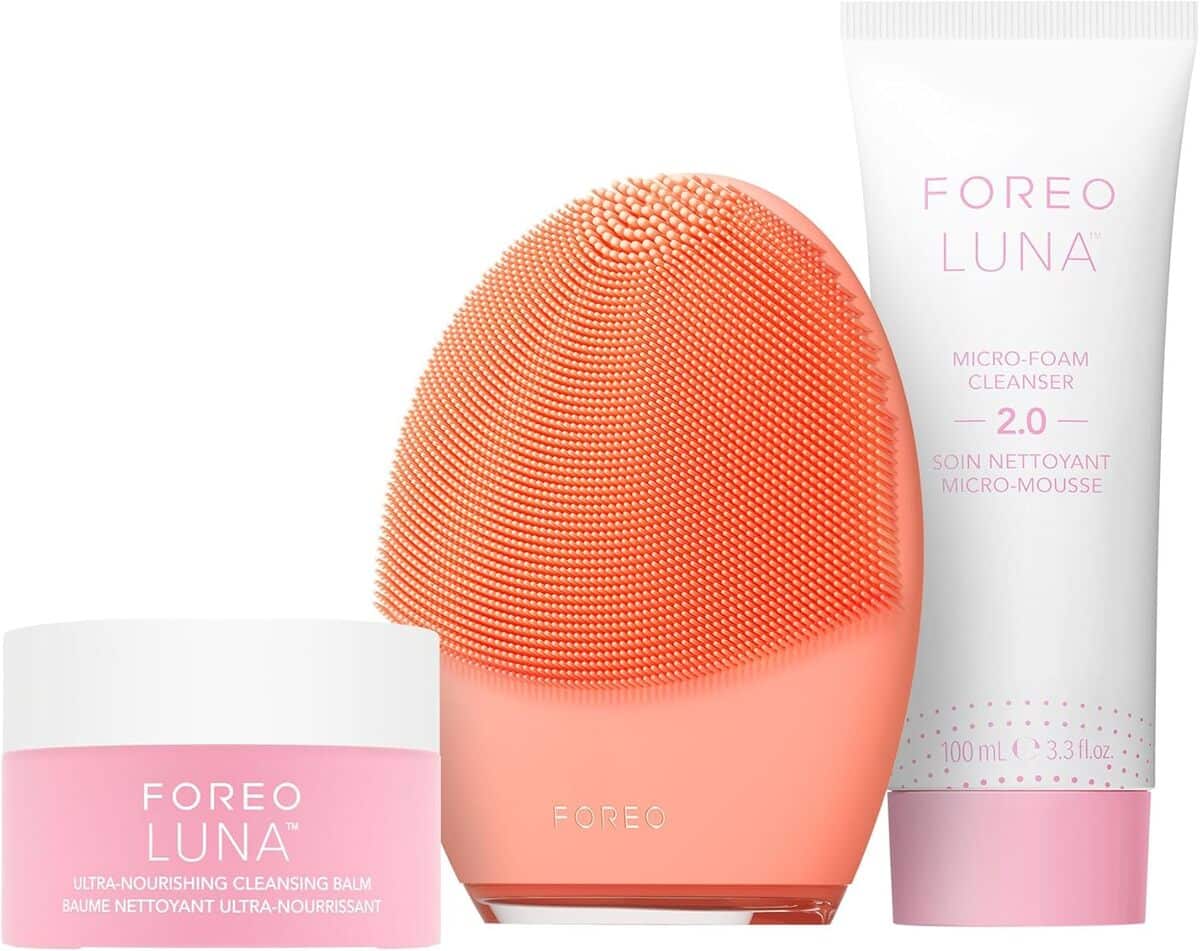 Test du set Foreo Luna 4 : brosse nettoyante visage et soins raffermissants