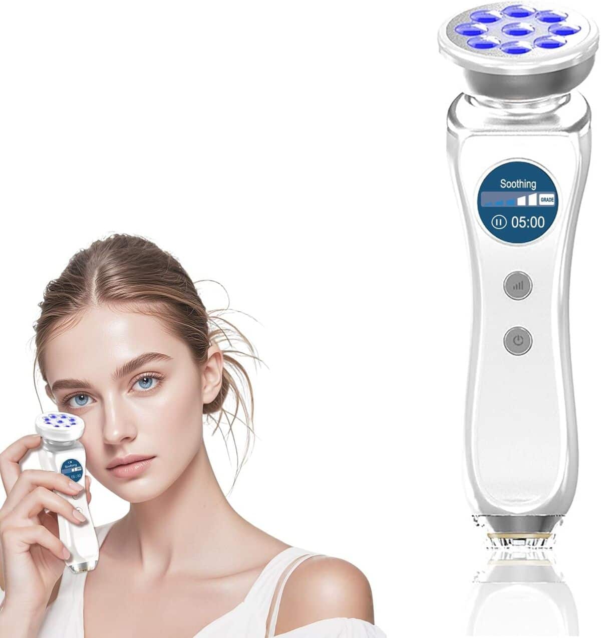 Test : masseur de beauté 5 en 1 pour visage et cou