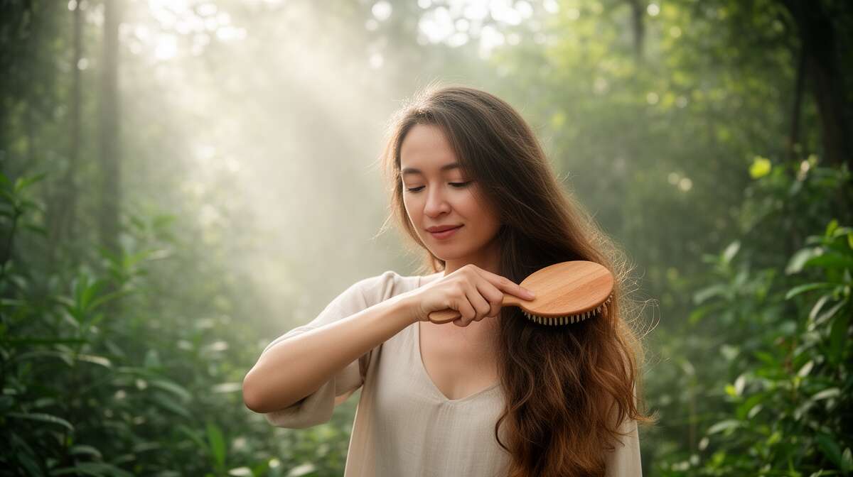 L'art du brossage pour des cheveux sains