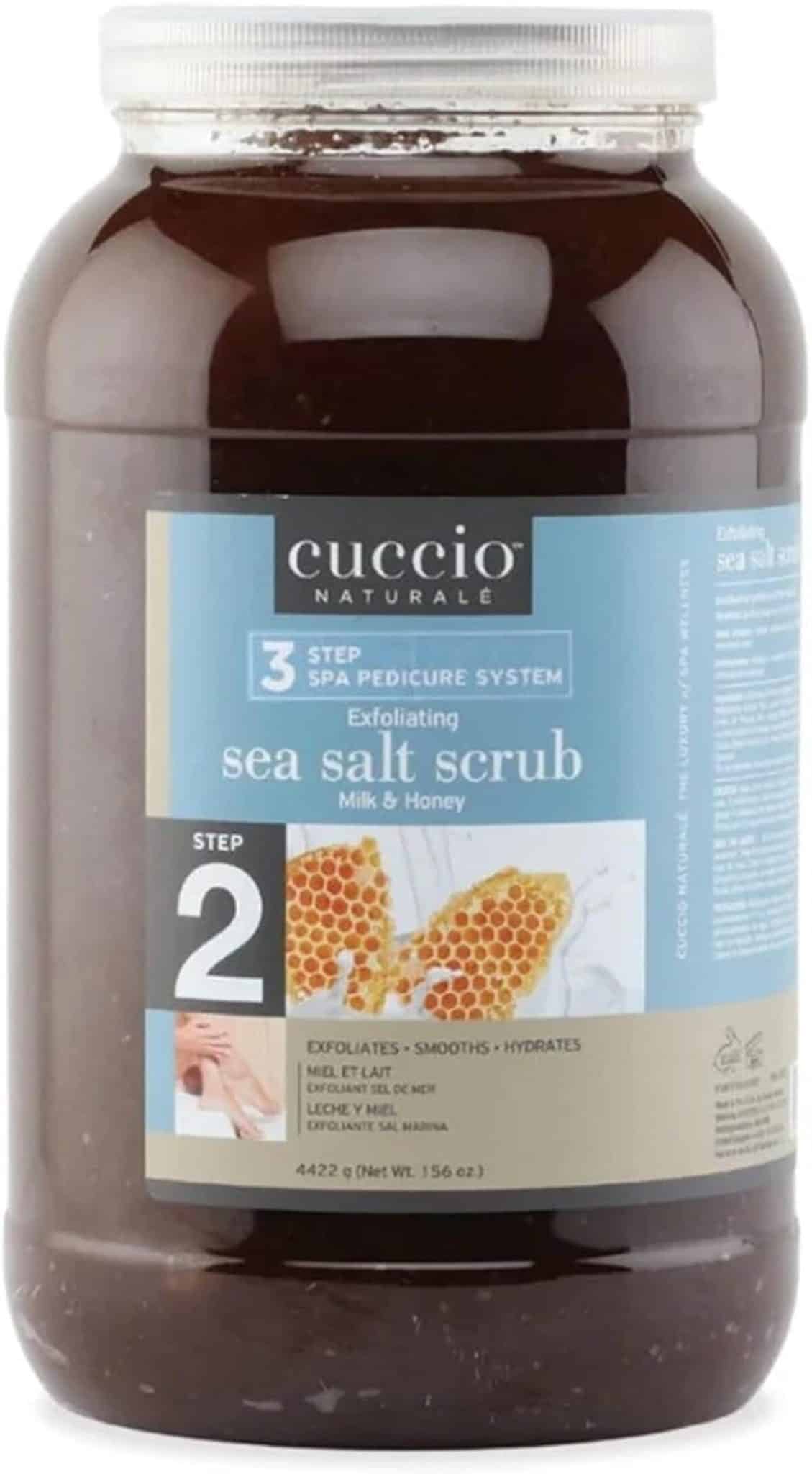 Avis : gommage sel de mer lait/miel cuccio 120 oz