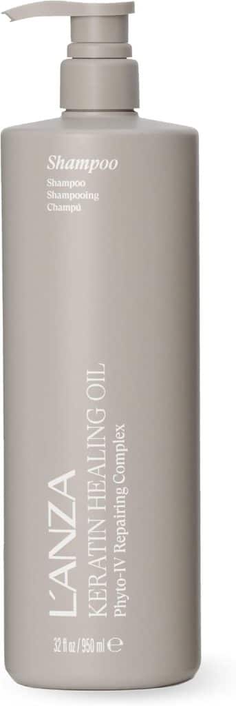 Avis L'anza : shampoing effet brillant à l'huile de kératine pour cheveux abîmés