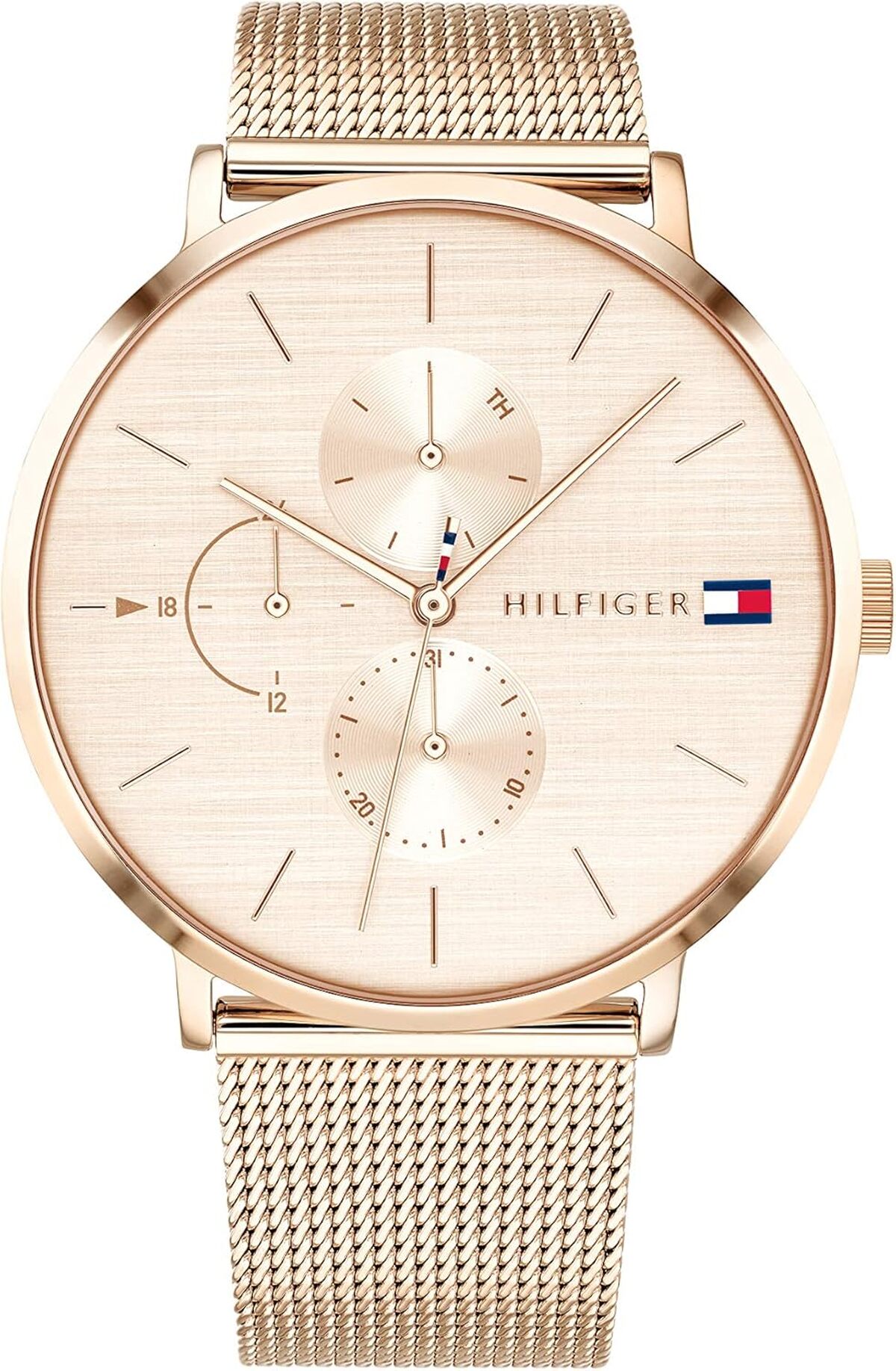 Avis sur la montre Tommy Hilfiger 1781944 : élégance en or rose