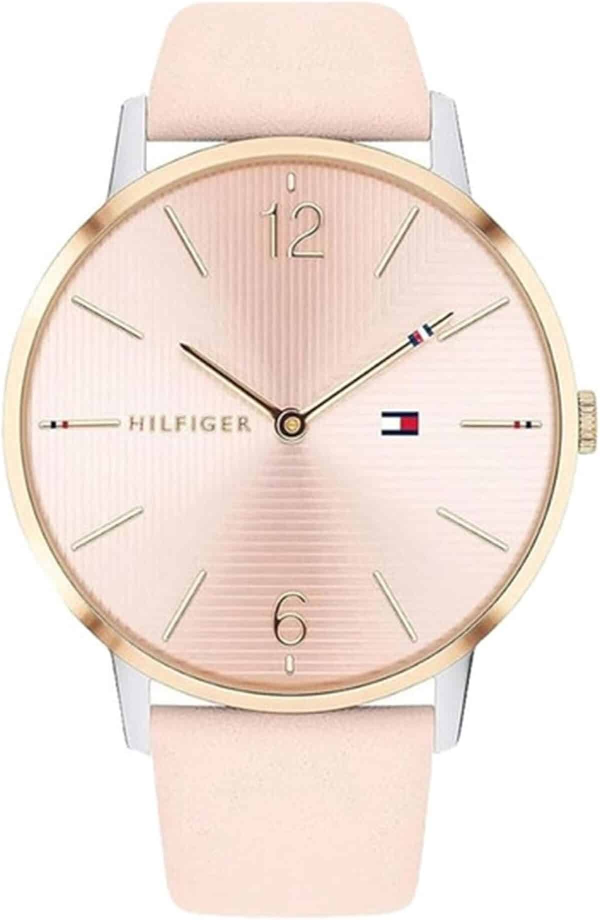 Avis sur la montre Tommy Hilfiger 1781973 : élégance rose au quotidien