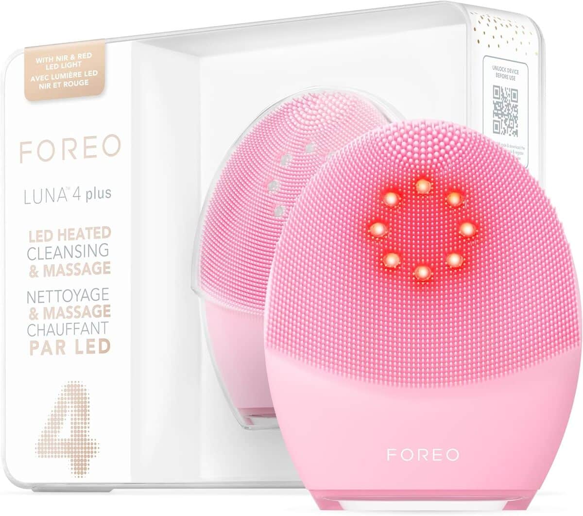 Test de la FOREO Luna 4 plus : brosse nettoyante et raffermissante pour peau normale