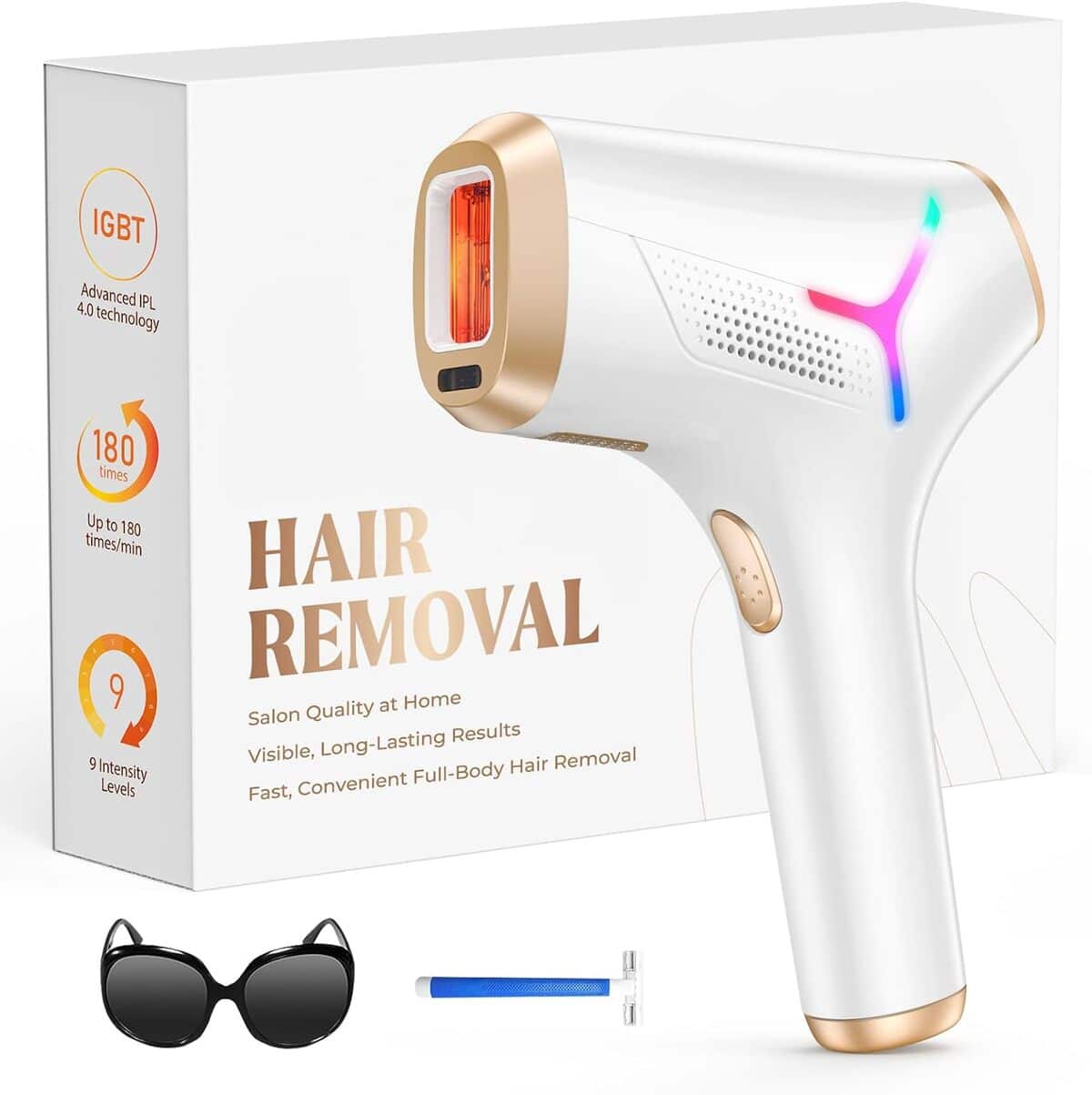 Test Haarlosy 22J : épilation lumière pulsée sans douleur