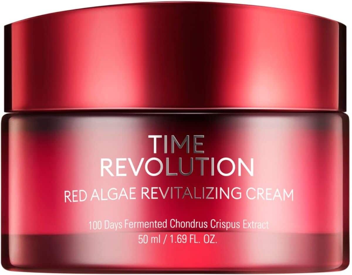 Test : mISSHA Time Revolution Red Algae Cream, hydratation intense