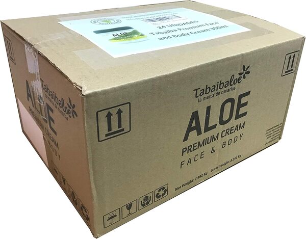 Tabaibaloe Premium Facial and Body Cream Aloe Vera - 300 ml x 24 unités