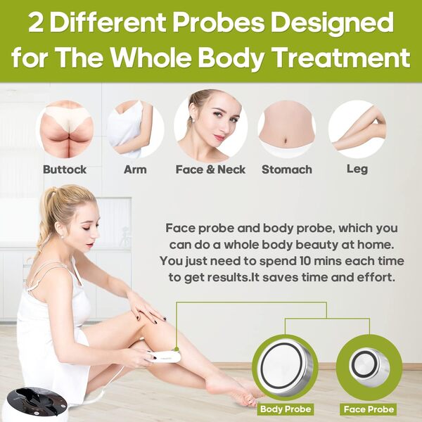 Appareil RF Radiofréquence, TUMAKOU pour le Raffermissement de la Peau, pour Rajeunir la peau, Anti-rides, Anti-âge, Promouvoir la régénération du collagène de la peau