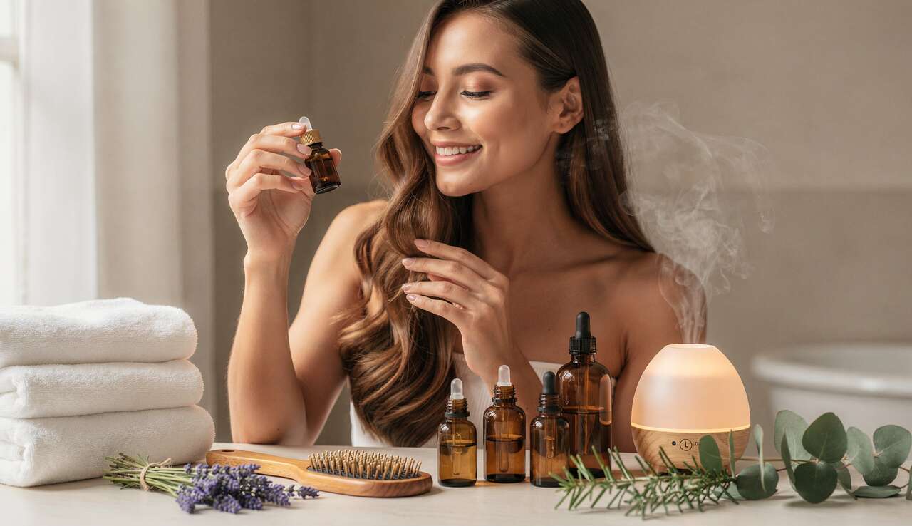 Les meilleures huiles essentielles pour les cheveux