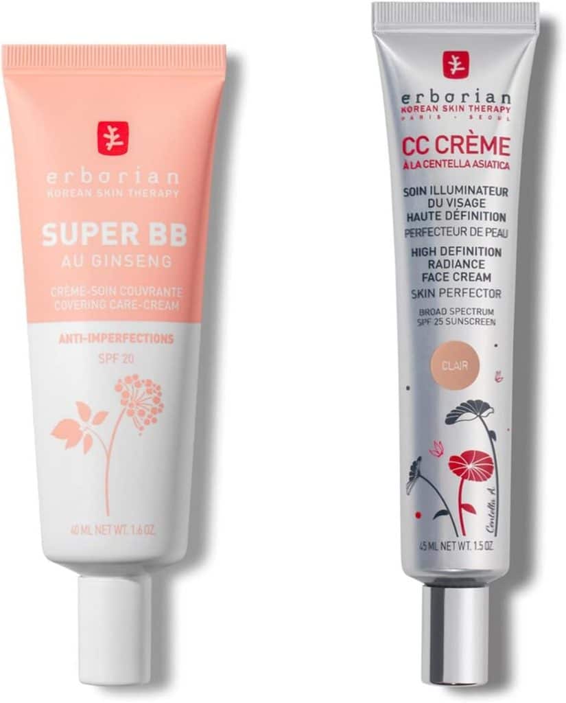 Avis : erborian CC Crème & Super BB Crème
