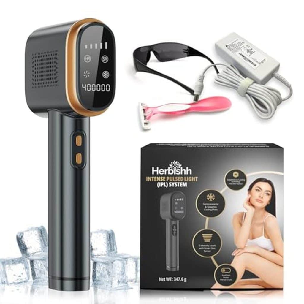 Test du modèle W-1095 & W-1098 : épilation IPL efficace