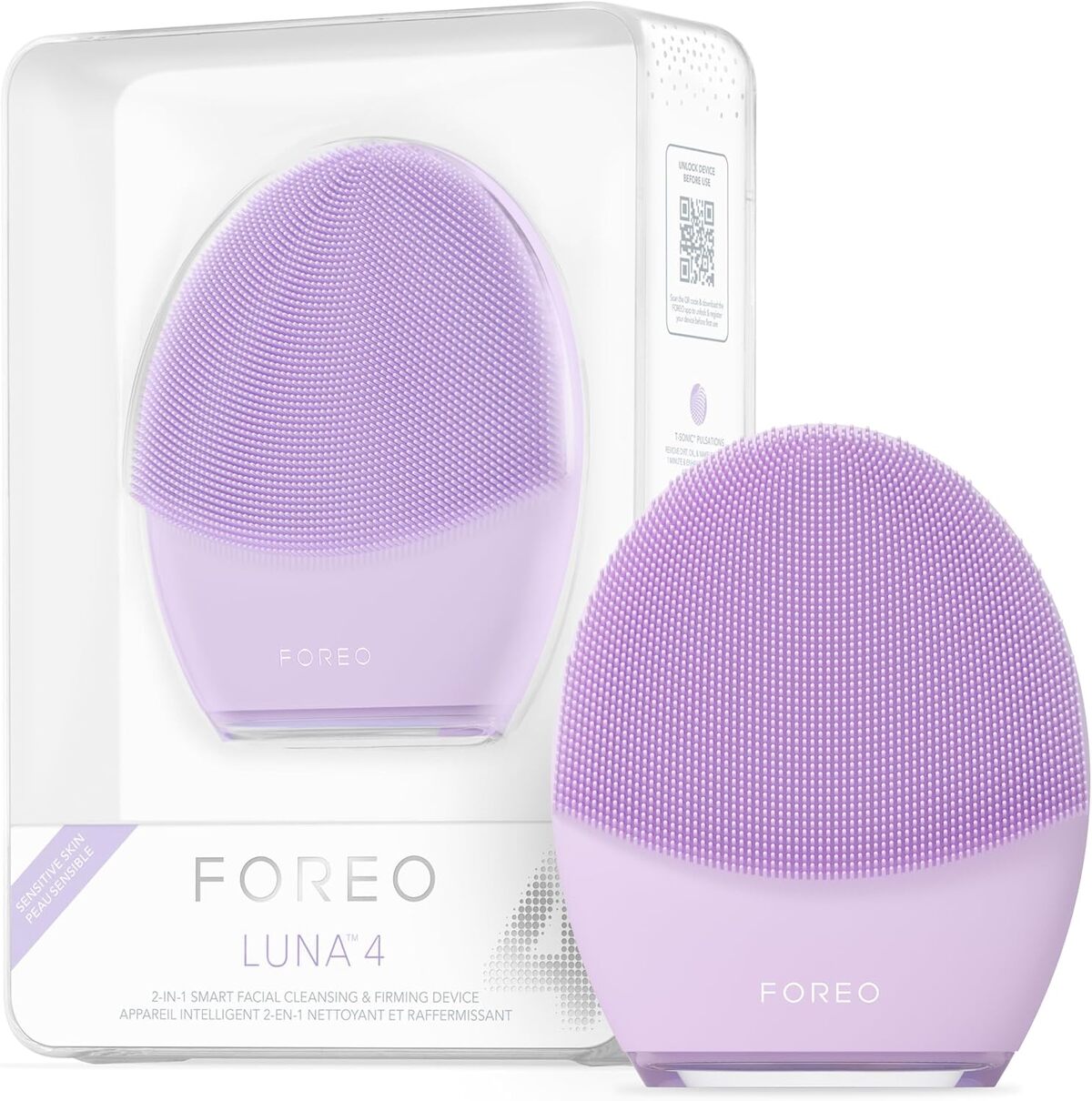 Test : foreo Luna 4 brosse visage et massage anti-âge