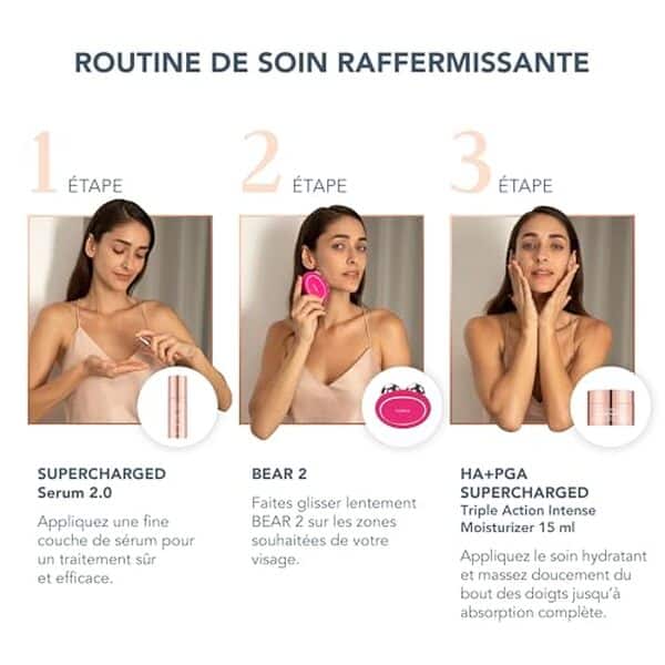 Explorez notre test complet du FOREO BEAR 2, un appareil de soin visage anti-âge innovant. Découvrez ses fonctionnalités, avantages et résultats pour une routine beauté plus efficace.