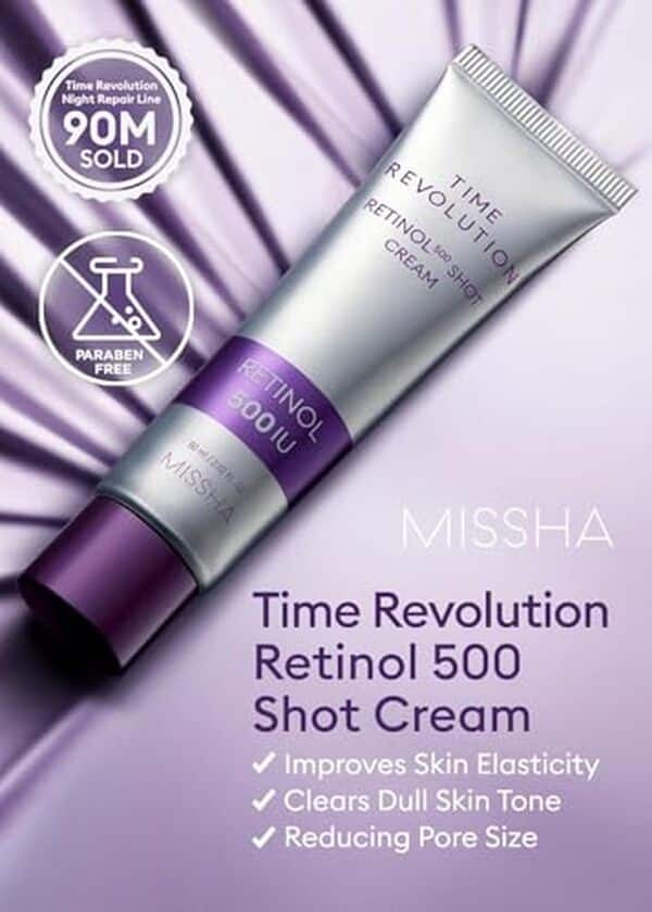 Découvrez l'efficacité de la crème Missha Time Revolution au rétinol : test complet, effets et conseils d'application pour une peau resplendissante.