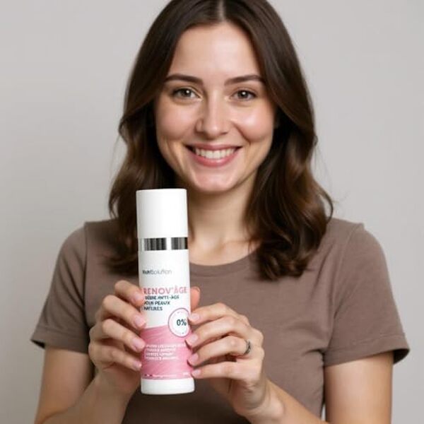 Découvrez nutriSolution Renov'Âge : la crème anti-âge révolutionnaire pour une peau raffermie et éclatante. Analysis des bienfaits et efficacité de ce soin innovant dans notre dernier test.