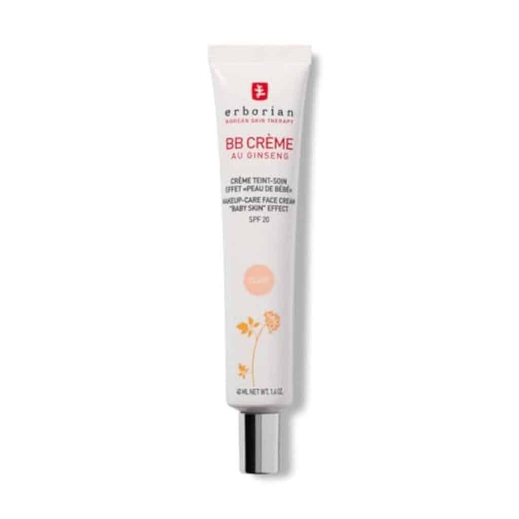Avis sur BB crème Erborian au ginseng SPF 20 : imperfections floutées