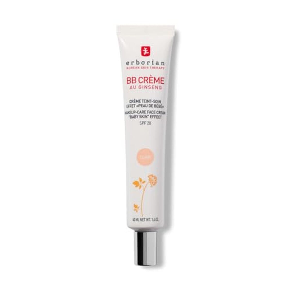 Avis sur BB crème Erborian au ginseng SPF 20 : imperfections floutées