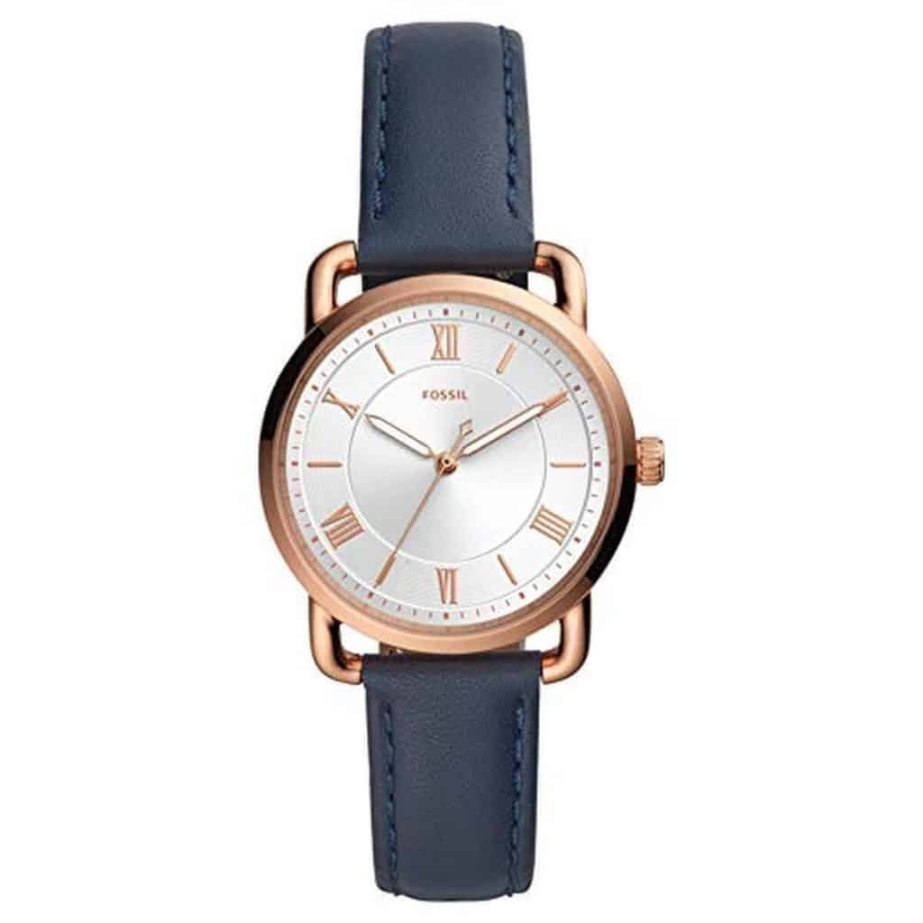 Avis sur la montre Fossil Copeland ES4824 : élégance en or rose