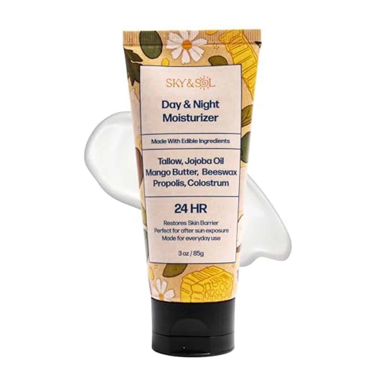 Critique : crème hydratante visage et corps 100% naturelle par sky and Sol