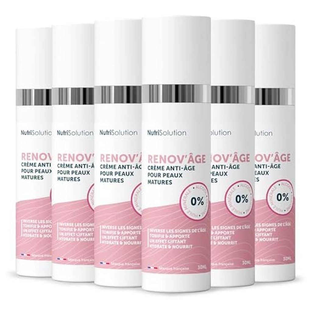 Test : nutriSolution Renov'Âge, crème visage anti-âge innovante