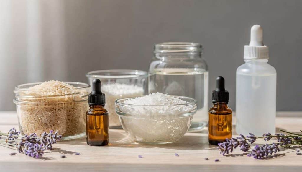 Les secrets de l'eau de riz pour des cheveux resplendissants