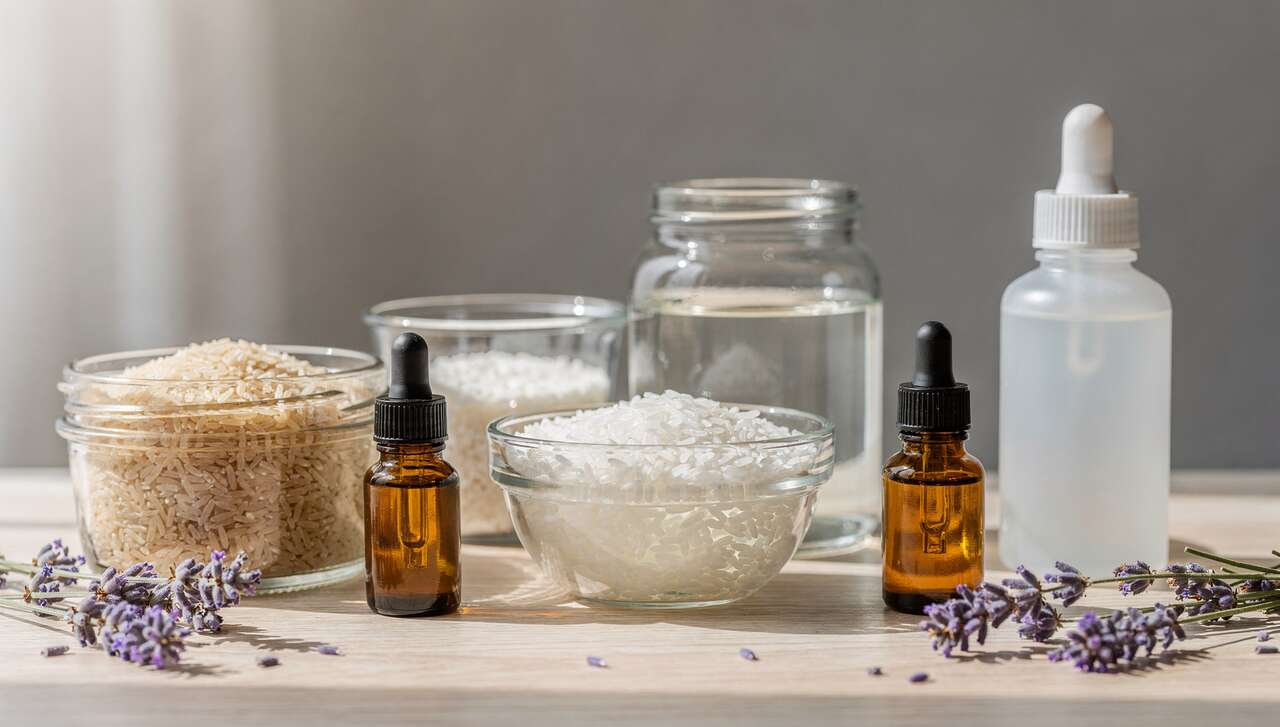 Les secrets de l'eau de riz pour des cheveux resplendissants