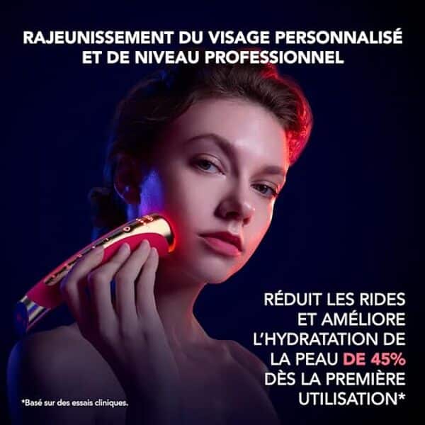 Explorez l'efficacité de la radiofréquence avec la FAQ 102 Pink Ruby : solution anti-âge et raffermissante pour un visage rajeuni et éclatant.