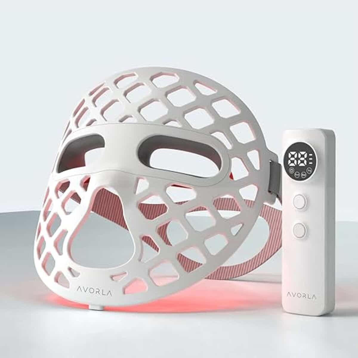 Avis sur le masque de beauté LED Avorla : lumière rouge et infrarouge