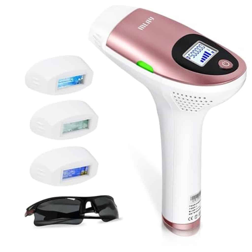 Test : épilateur lumière pulsée MLAY T3, 500 000 flashs