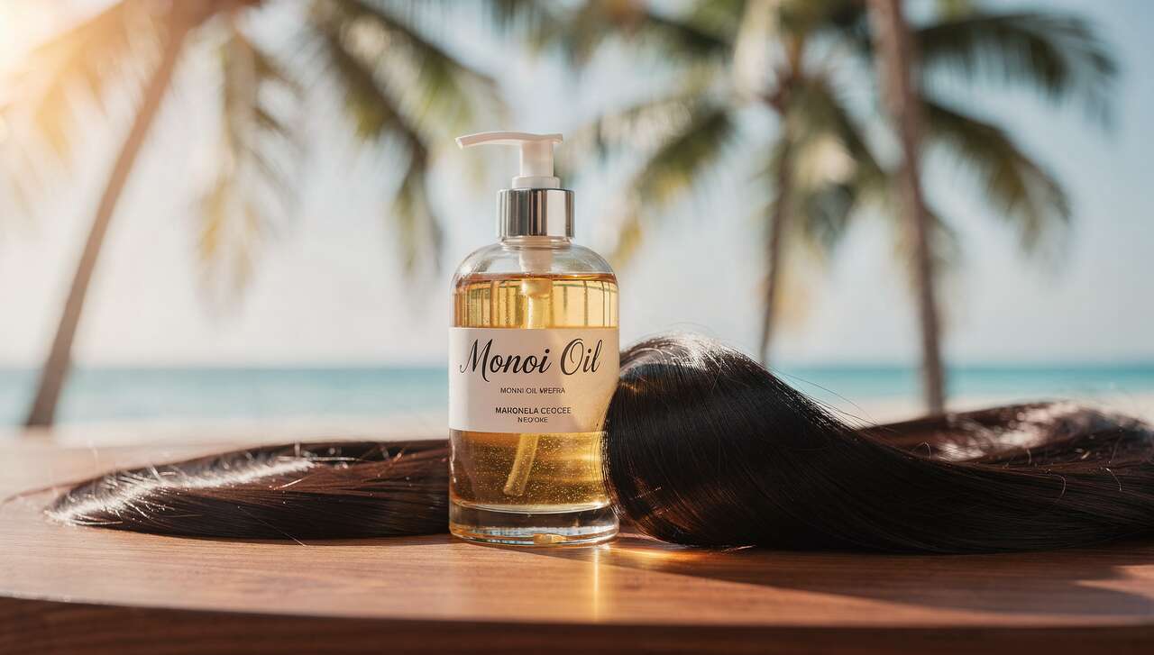Bienfaits de l'huile de Monoï pour les cheveux