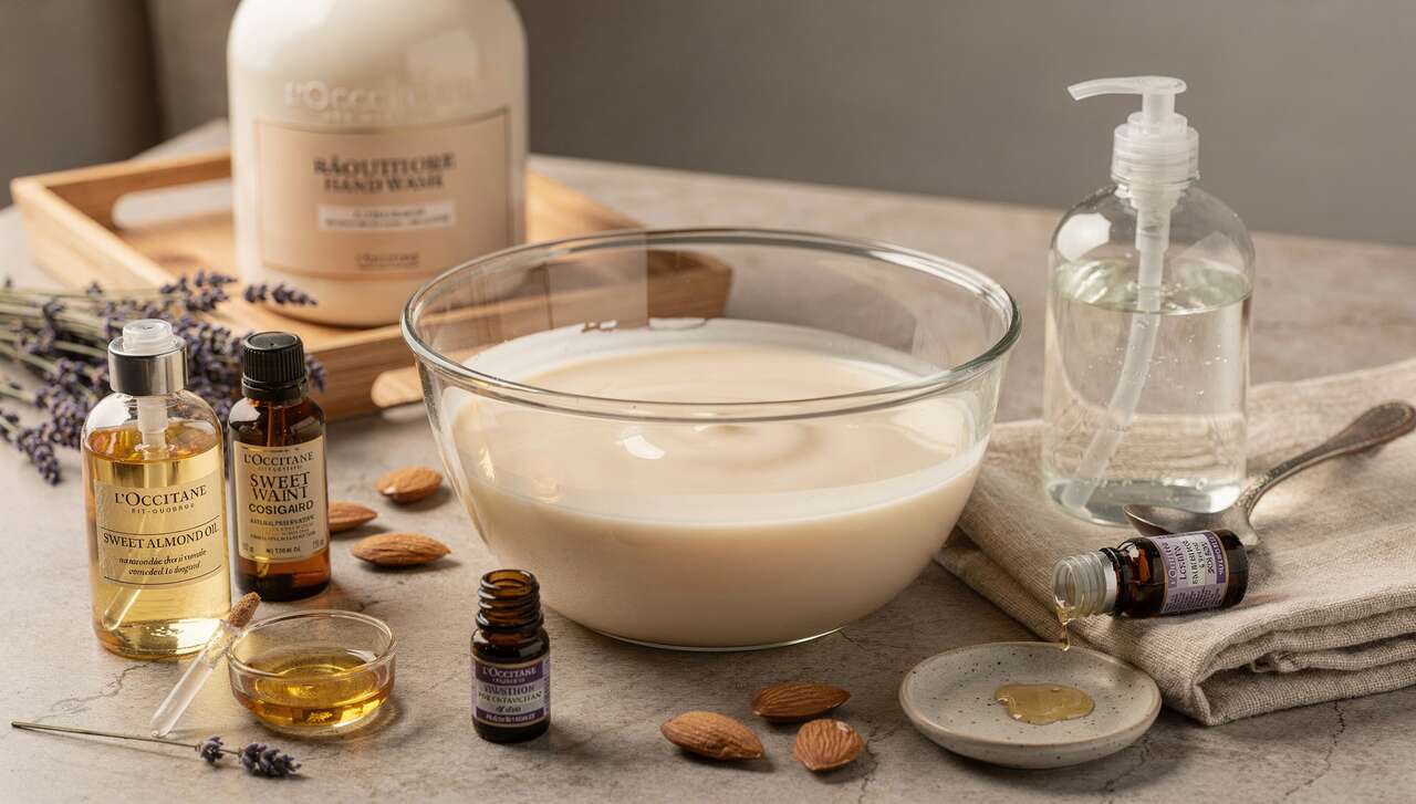 Comment bien se laver les mains avec L'Occitane ?