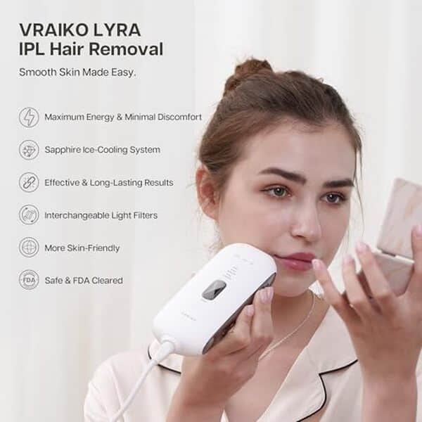 Découvrez l'efficacité et la douceur de l'épilateur Lyra IPL avec la technologie glace saphir. Obtenez une peau impeccable et sans effort grâce à ce test complet.