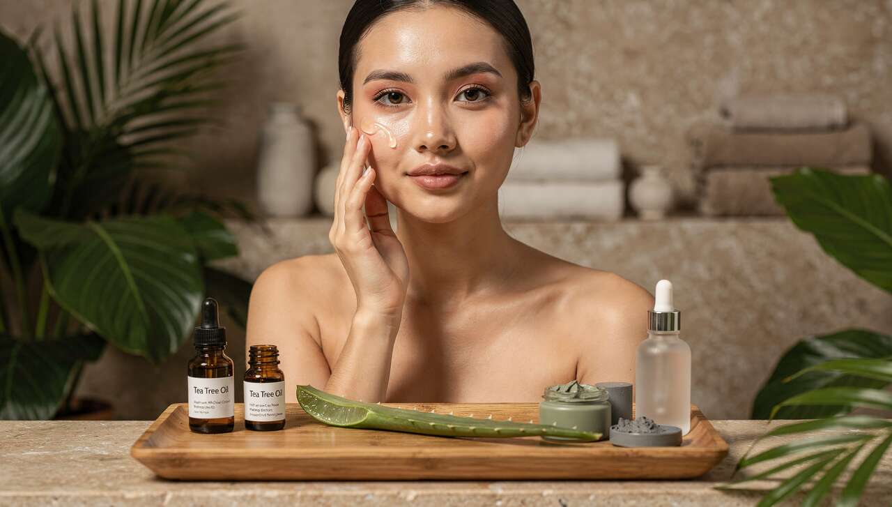 Routine beauté nature : peau mixte à grasse avec imperfections