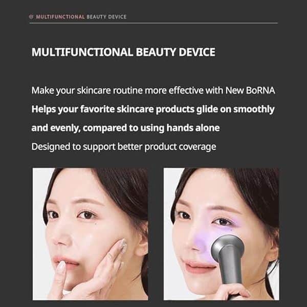 Découvrez l'appareil Pearlcare BornA, votre allié beauté visage multifonctionnel, idéal pour un soin complet et efficace chez vous.