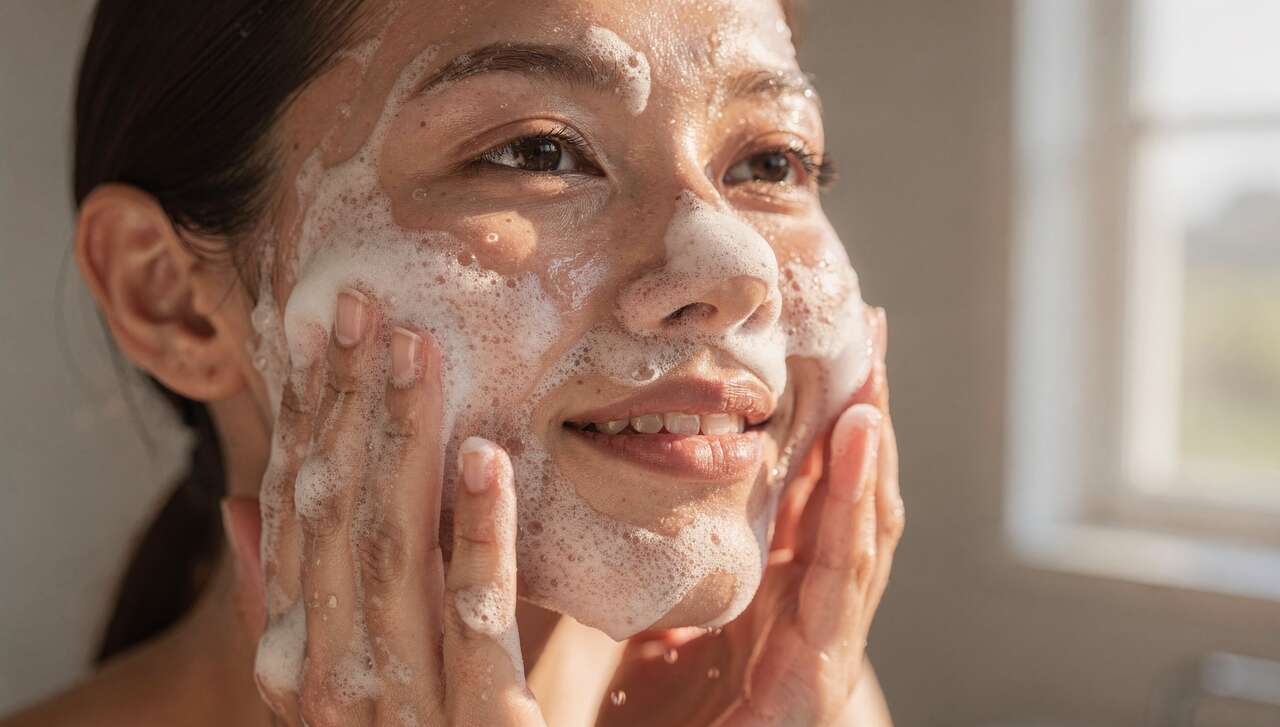 Double nettoyage : le secret d’une peau purifiée